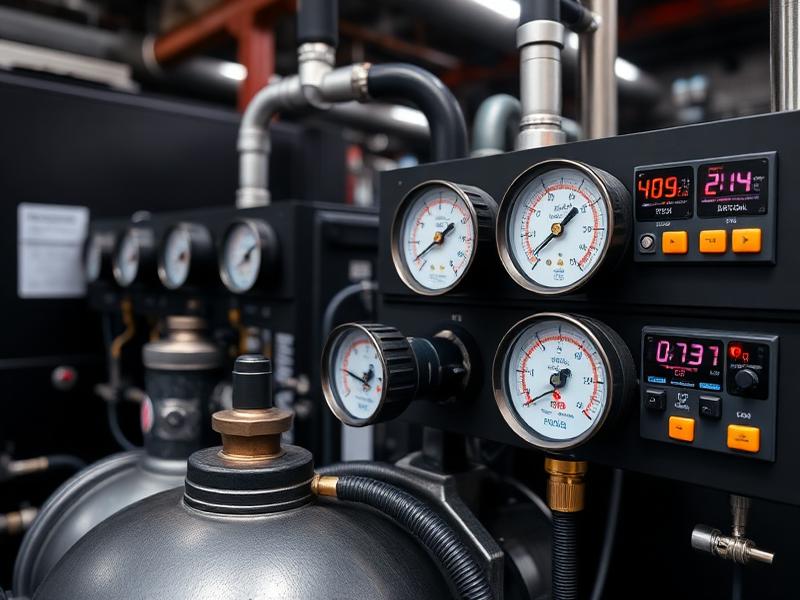 Испытательный стенд для компрессоров